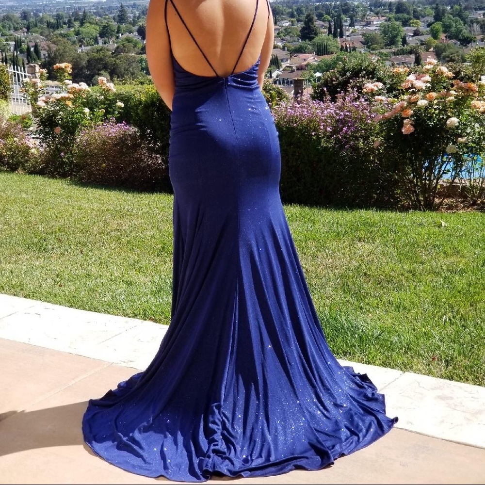 Jovani sparkly prom dress